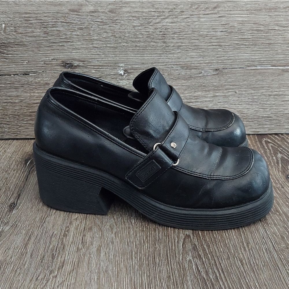 Vintage Esprit Chunky Loafers Size 8.5
